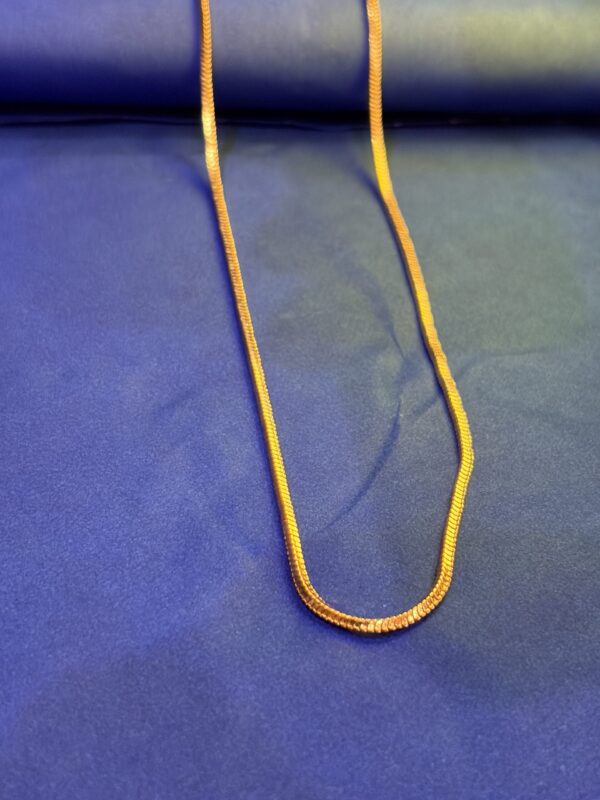 Micro Gold Plated Chain