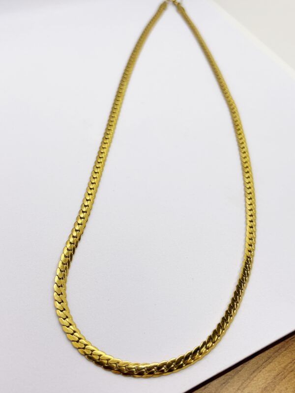 Anti-Tarnish Gold Plated Men’s Chain