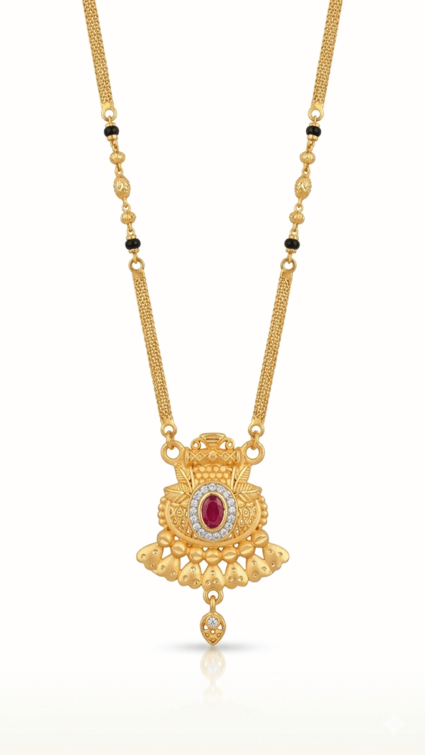 Fancy Mangal Sutra Pendant